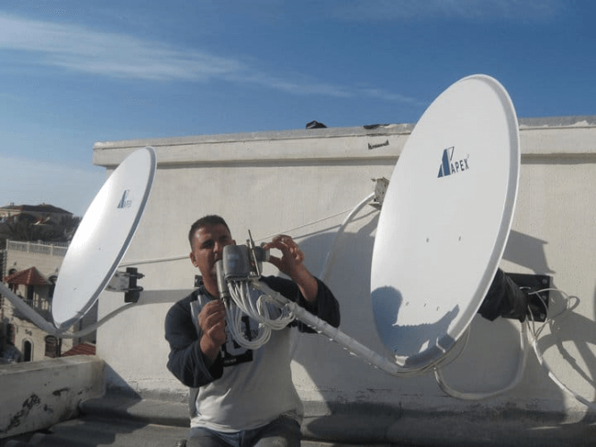 התקנת מערכות לקליטת ערוצים